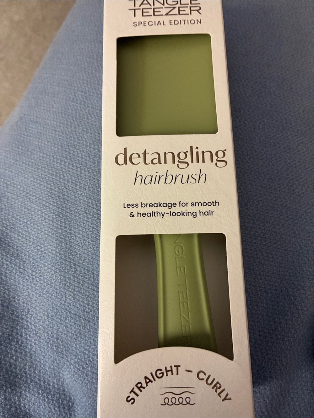 Olive Green Detangling Hairbrush - Special Edition